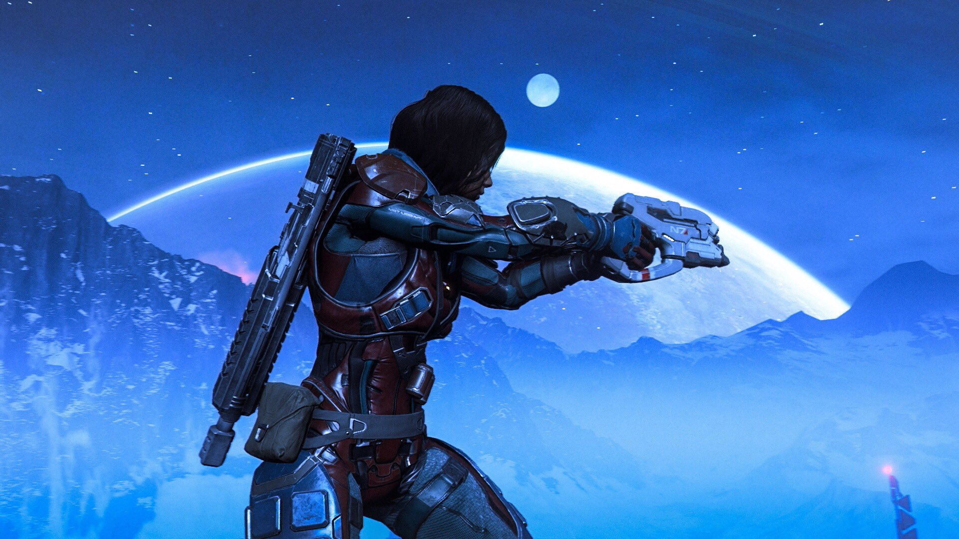 Mass Effect Andromeda - 4 New Gameplay Screenshots Released, Shows Character Models Detail