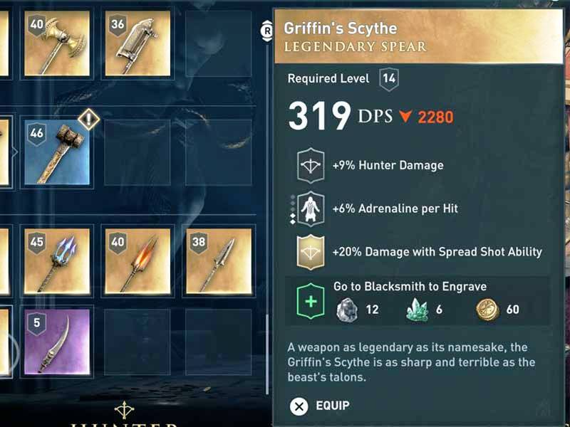4 Best Weapons To Unlock Early In Assassin S Creed Odyssey Gamepur