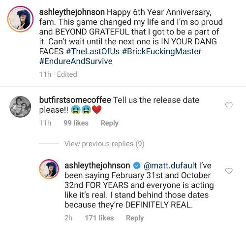 the-last-of-us-part-II-release-date-rumor-ashley