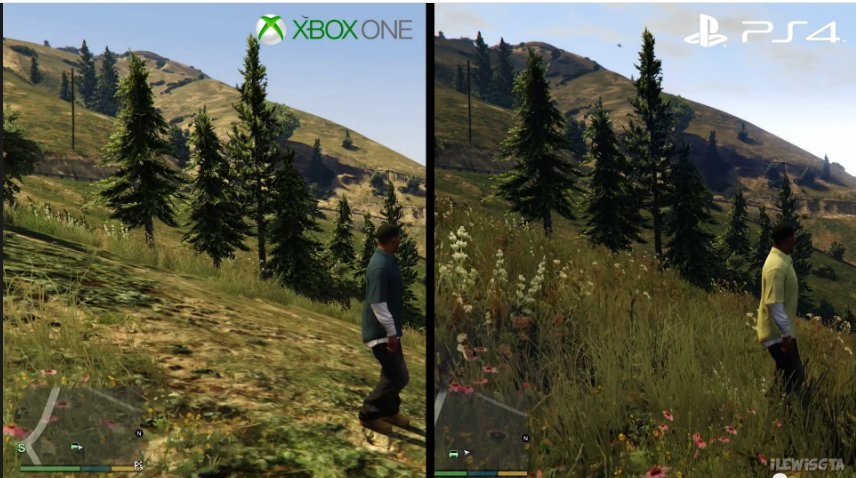 Gta V Ps4 Vs Xbox One Comparison S Shows Startling And Noticeable