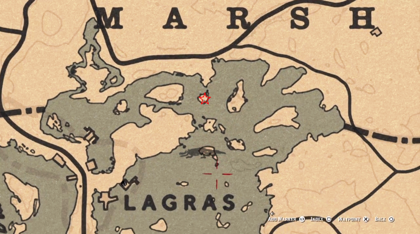 Red Dead Online: Localização dos tesouros de Bluewater Marsh