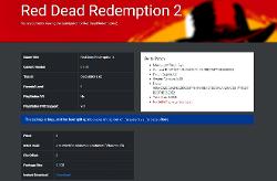 Red Dead Redemption 2 Day One Patch Size Confirmation