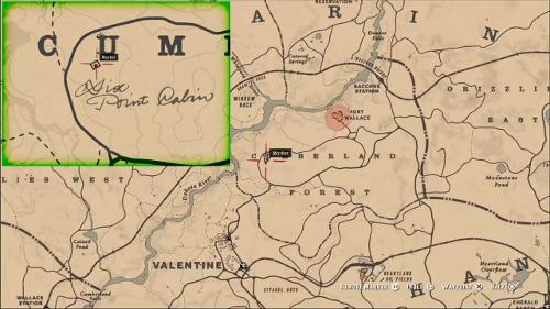 Red Dead Redemption 2 Gang Hideout With Map Image Gamepur