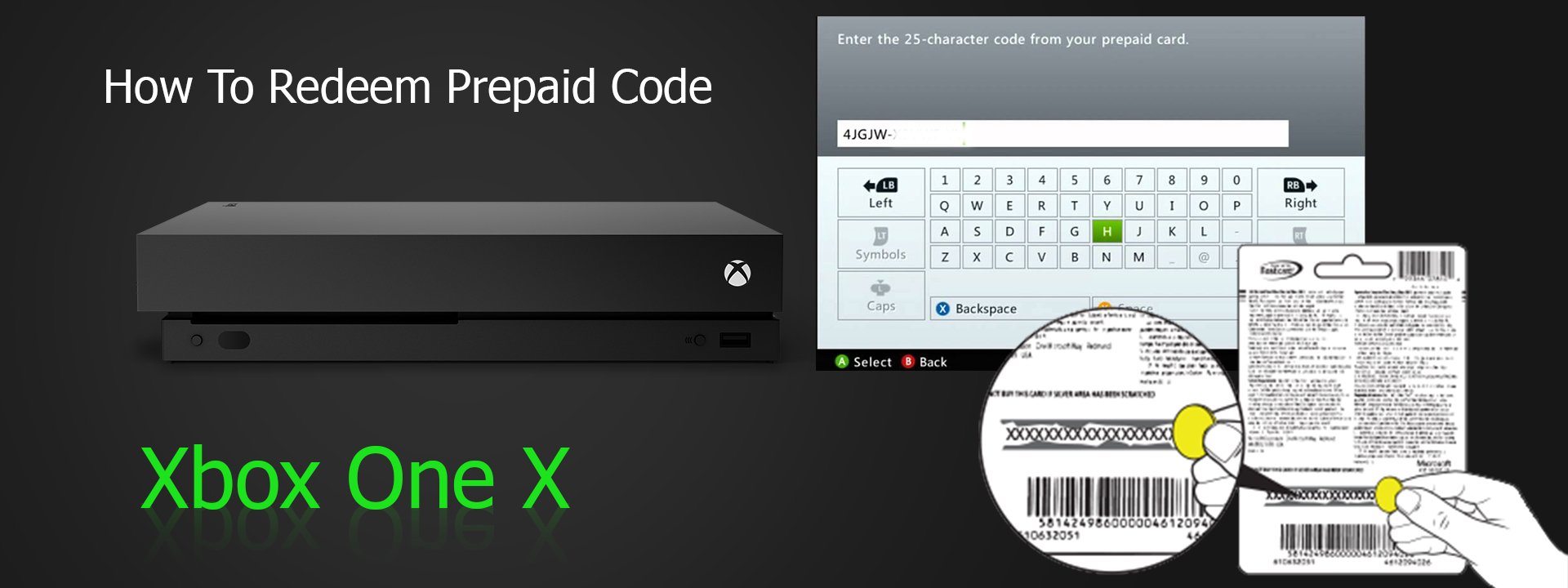 redeem gift card on xbox one